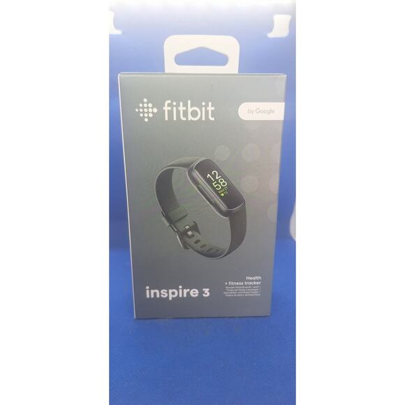Fitbit Inspire 3 Fitness & Health Tracker by Google – New, Sealed Box - Picture 1 of 5